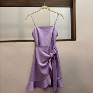 Charlotte Russe Tie Lilac Dress size xs